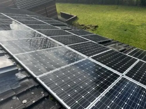 Click Here To Enlarge This Photo Of Solar Panel Cleaning