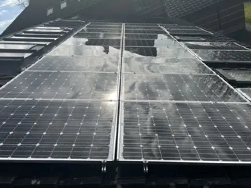 Click Here To Enlarge This Photo Of Solar Panel Cleaning