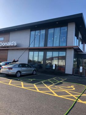 Click Here To Enlarge This Photo Of Commercial Window Cleaning