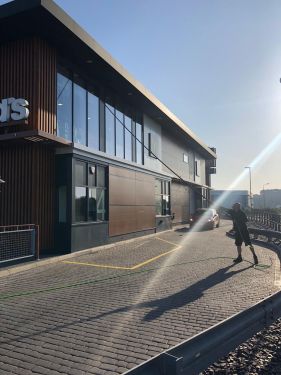 Click Here To Enlarge This Photo Of Commercial Window Cleaning