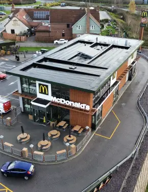 Click Here To Enlarge This Photo Of Commercial Window Cleaning