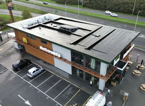 Click Here To Enlarge This Photo Of Commercial Window Cleaning