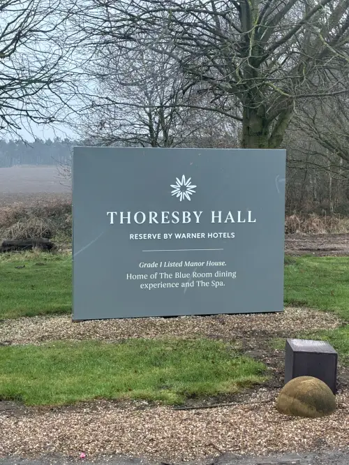 Click Here To Enlarge This Photo Of Thoresby Hall