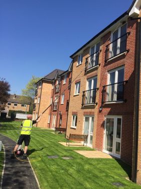 Click Here To Enlarge This Photo Of Commercial Window Cleaning