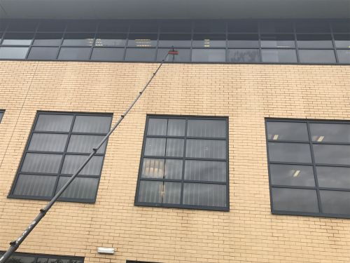Click Here To Enlarge This Photo Of Commercial Window Cleaning